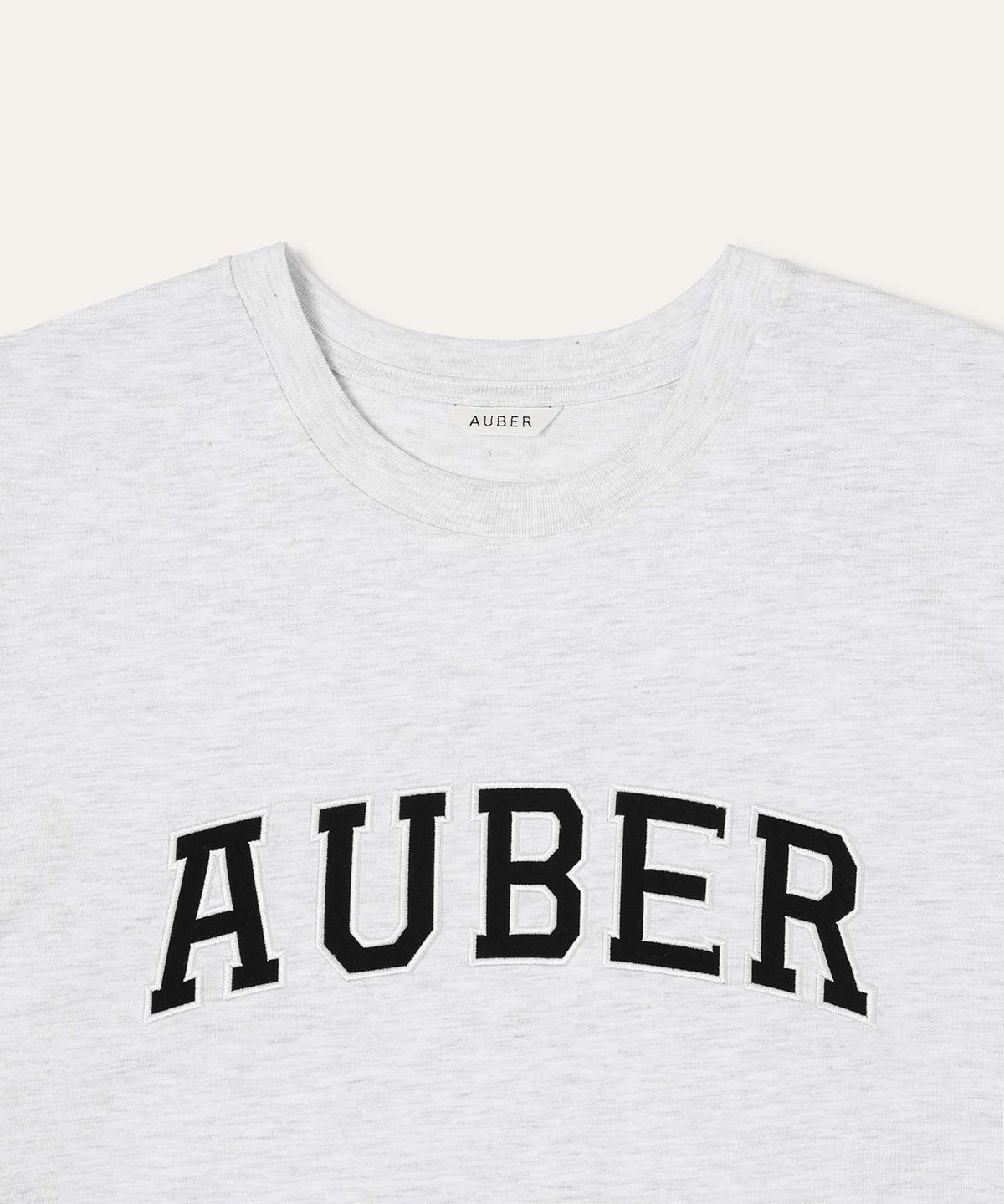 오베르(AUBER) AUBER Short Sleeve - Whitegray