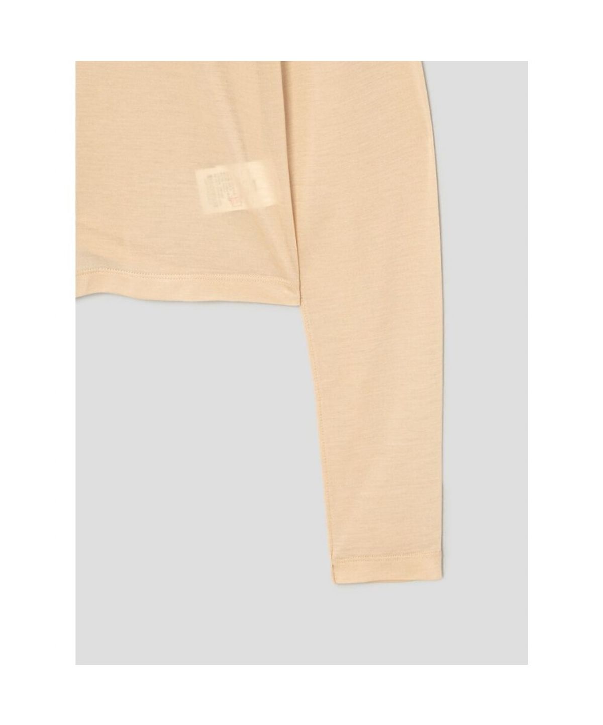 앙개(ANGGAE) Sheer TShirt  Beige