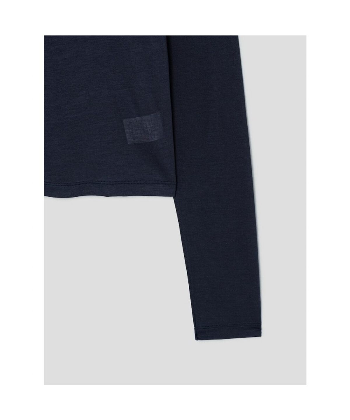 앙개(ANGGAE) Sheer TShirt  Navy