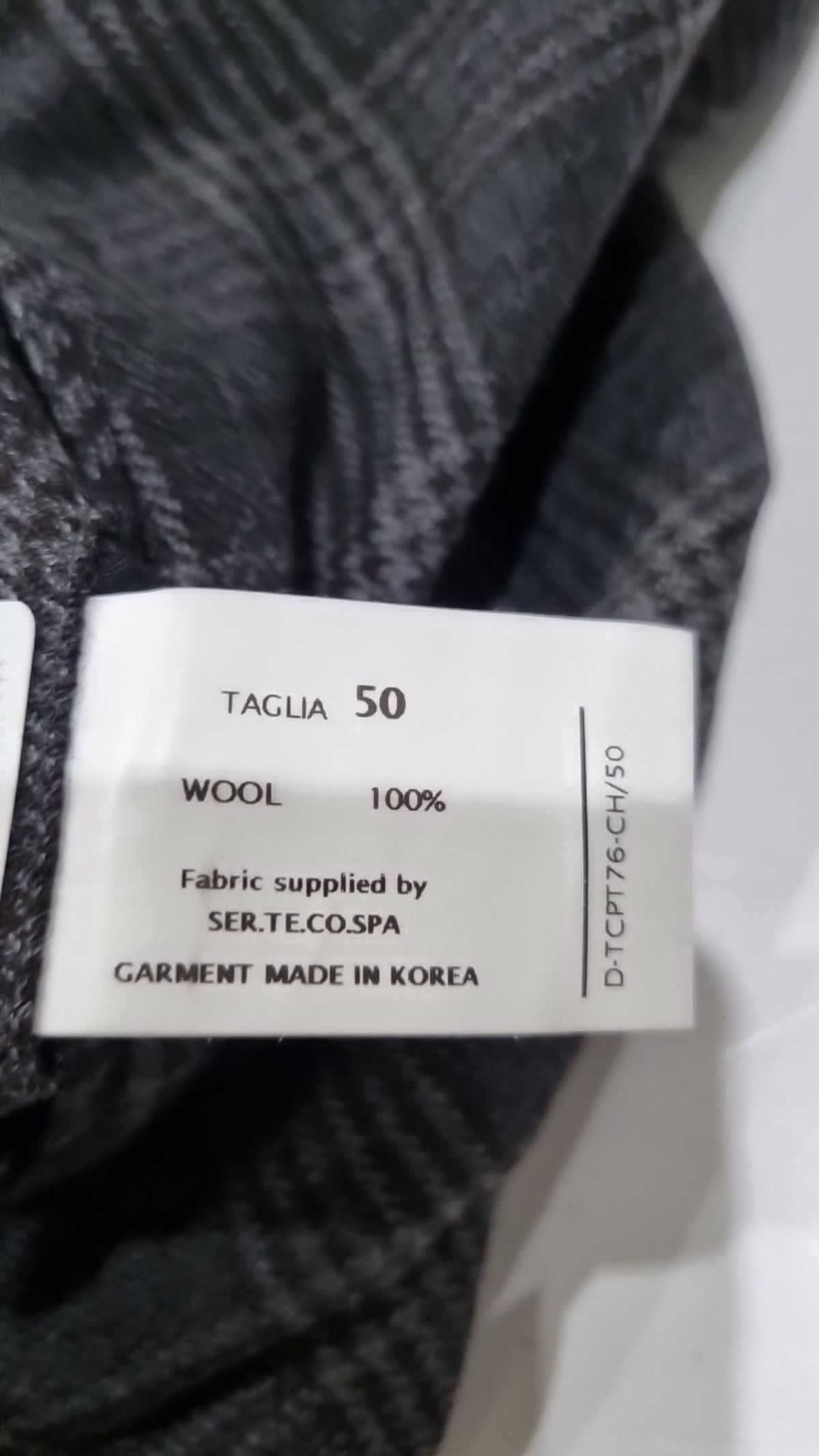 빠니깔레(PANICALE) 슈트 팬츠/슬랙스 50