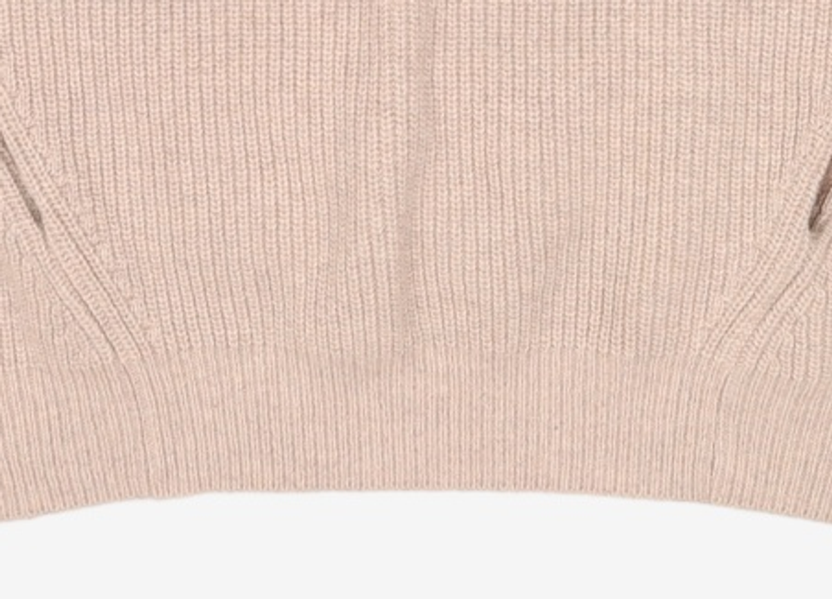 프리즘웍스(FRIZMWORKS) KANGAROO ROUND PULLOVER KNIT _ OATMEAL L