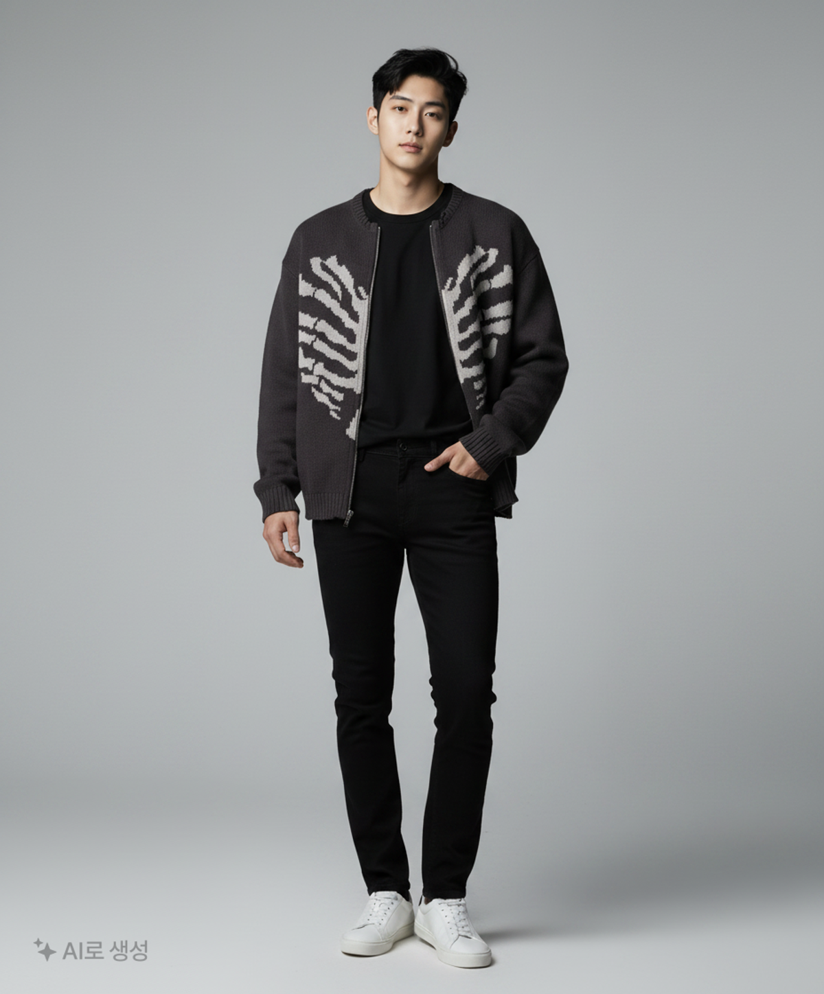 엑스톤즈(XTONZ) 카디건 M