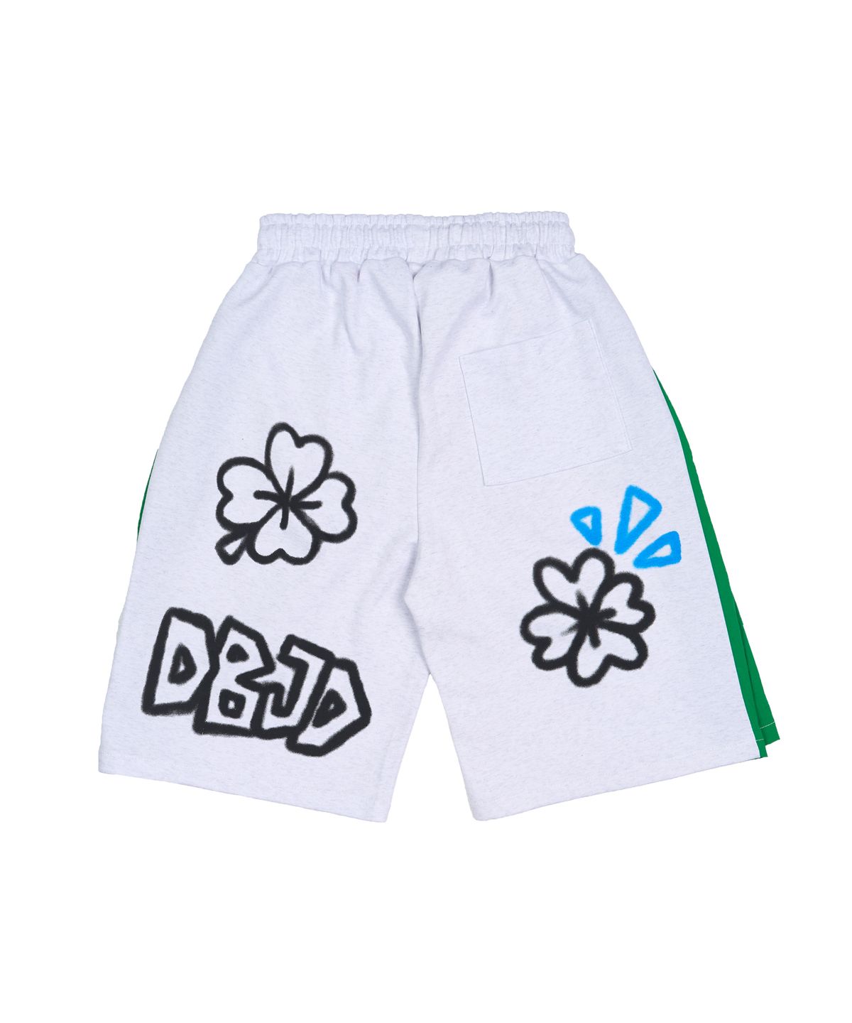 더블제이디(DOUBLE JD) 클로버 배색 스냅 팬츠