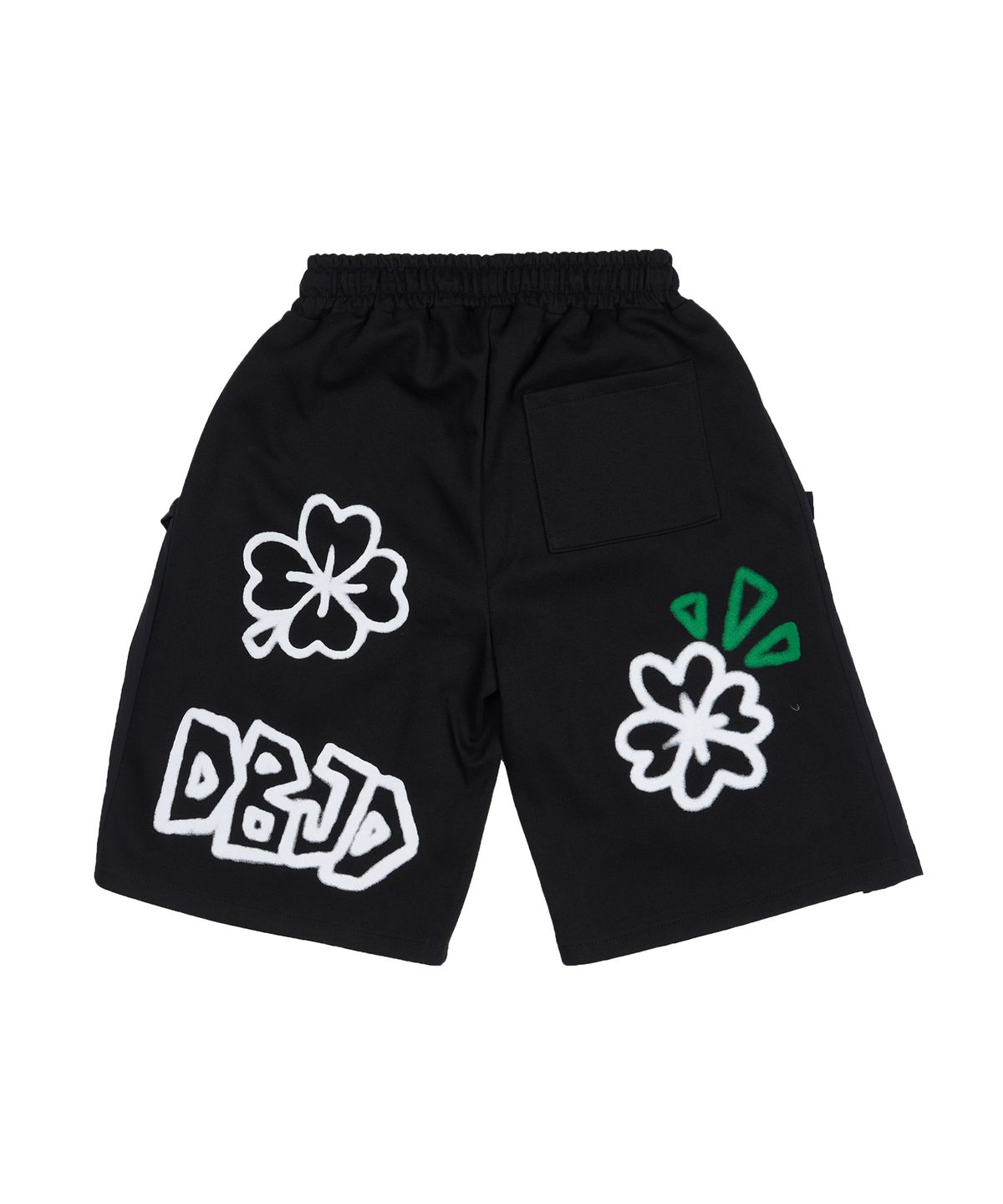 더블제이디(DOUBLE JD) 클로버 배색 스냅 팬츠