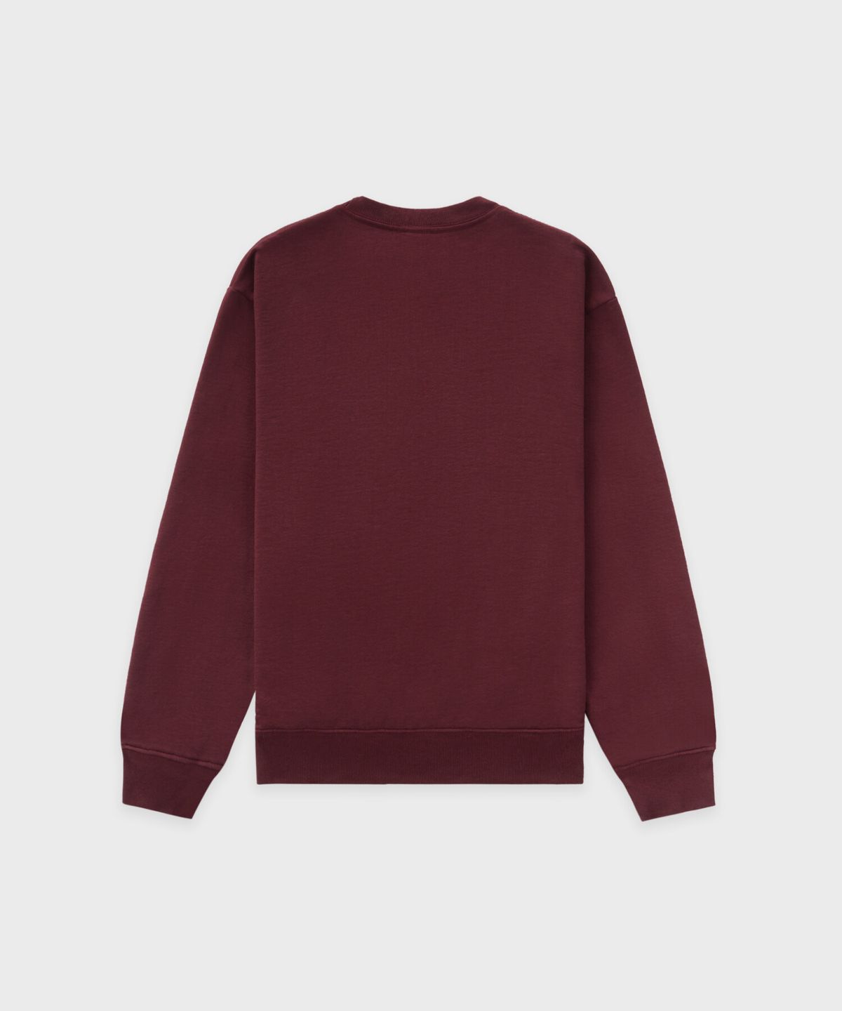 스포티앤리치(SPORTY&RICH) 시라큐스 자수 크루넥 남여공용 - 보르도 R265AUW018