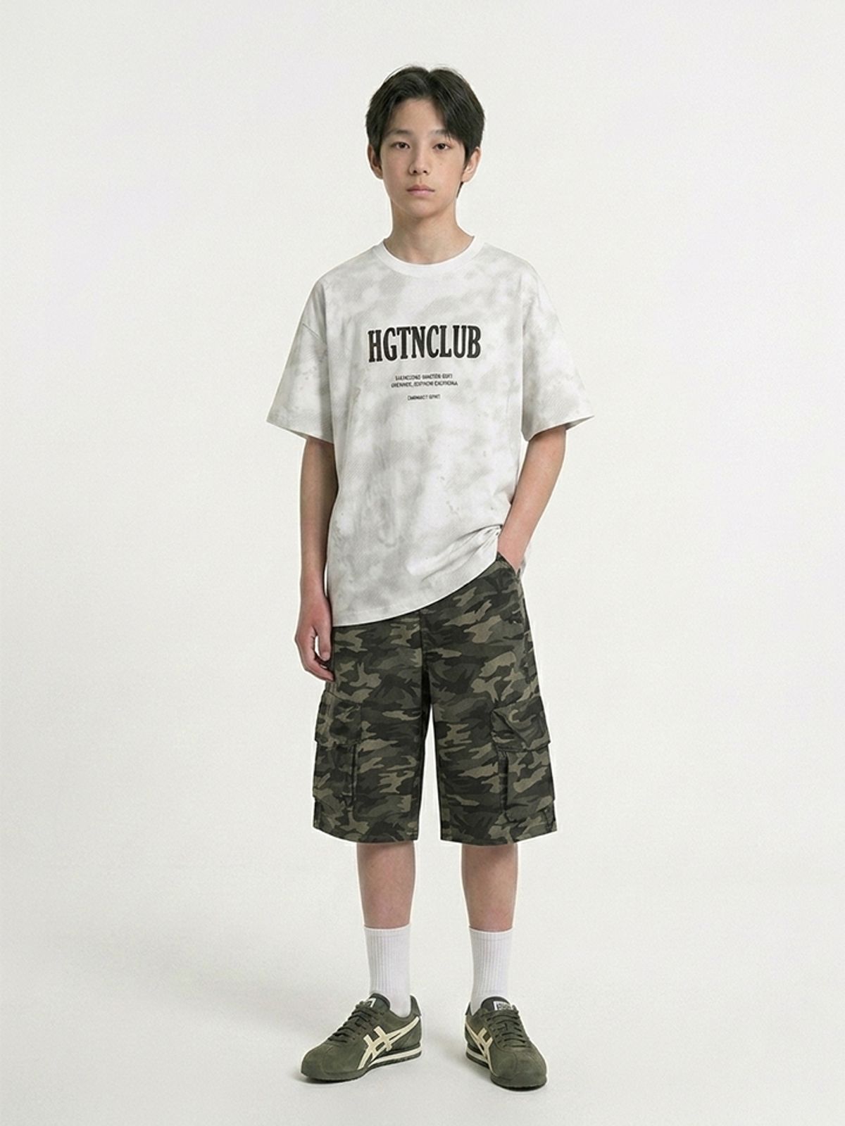 행텐 틴즈(HANGTEN TEENS) 틴즈 카고 버뮤다 팬츠_388(14570-056-407-10)