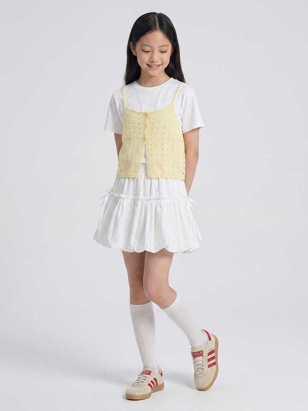 행텐 틴즈(HANGTEN TEENS) 틴즈 여아 벌룬 스커트_003(14570-152-406-69)