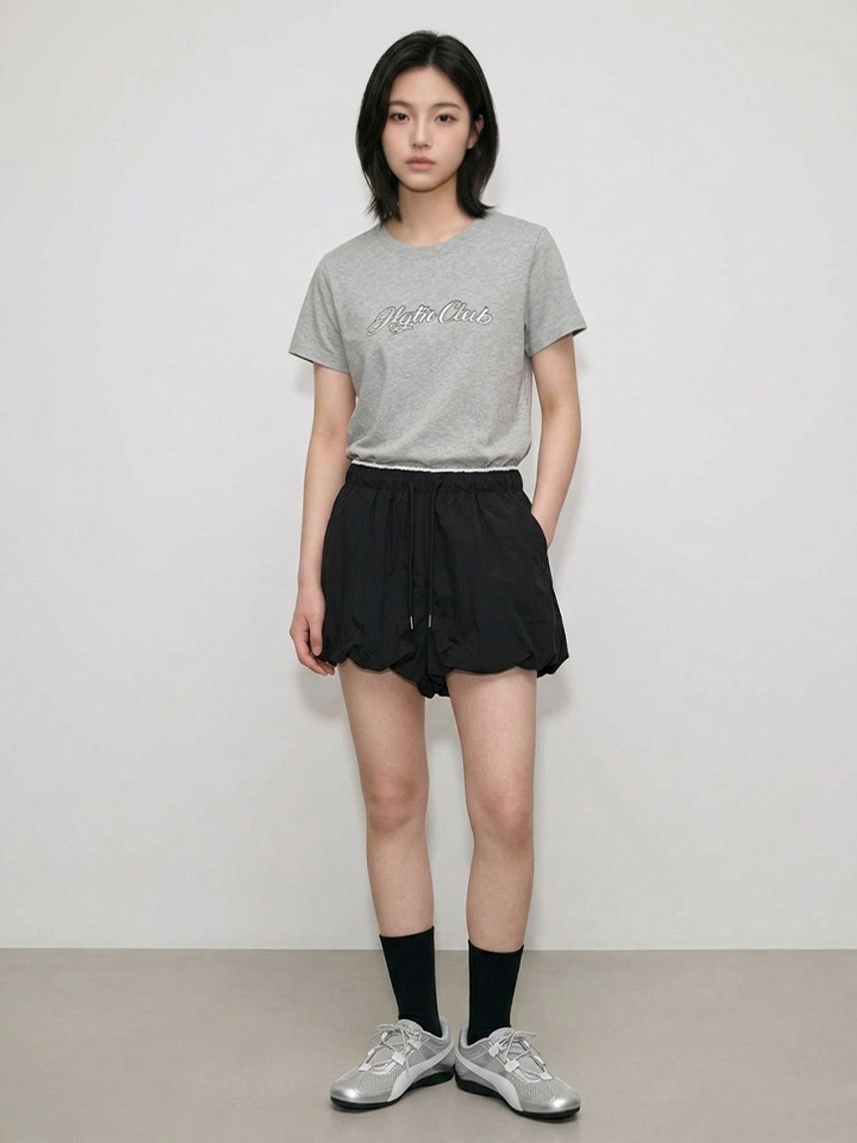 행텐 틴즈(HANGTEN TEENS) 틴즈 여아 벌룬 숏 팬츠_100(14570-137-412-69)
