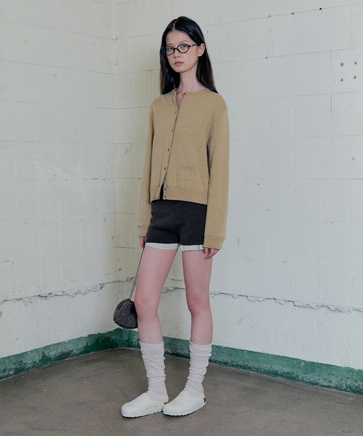 모노크롬(MONOCHROME) endiel bag (brown)