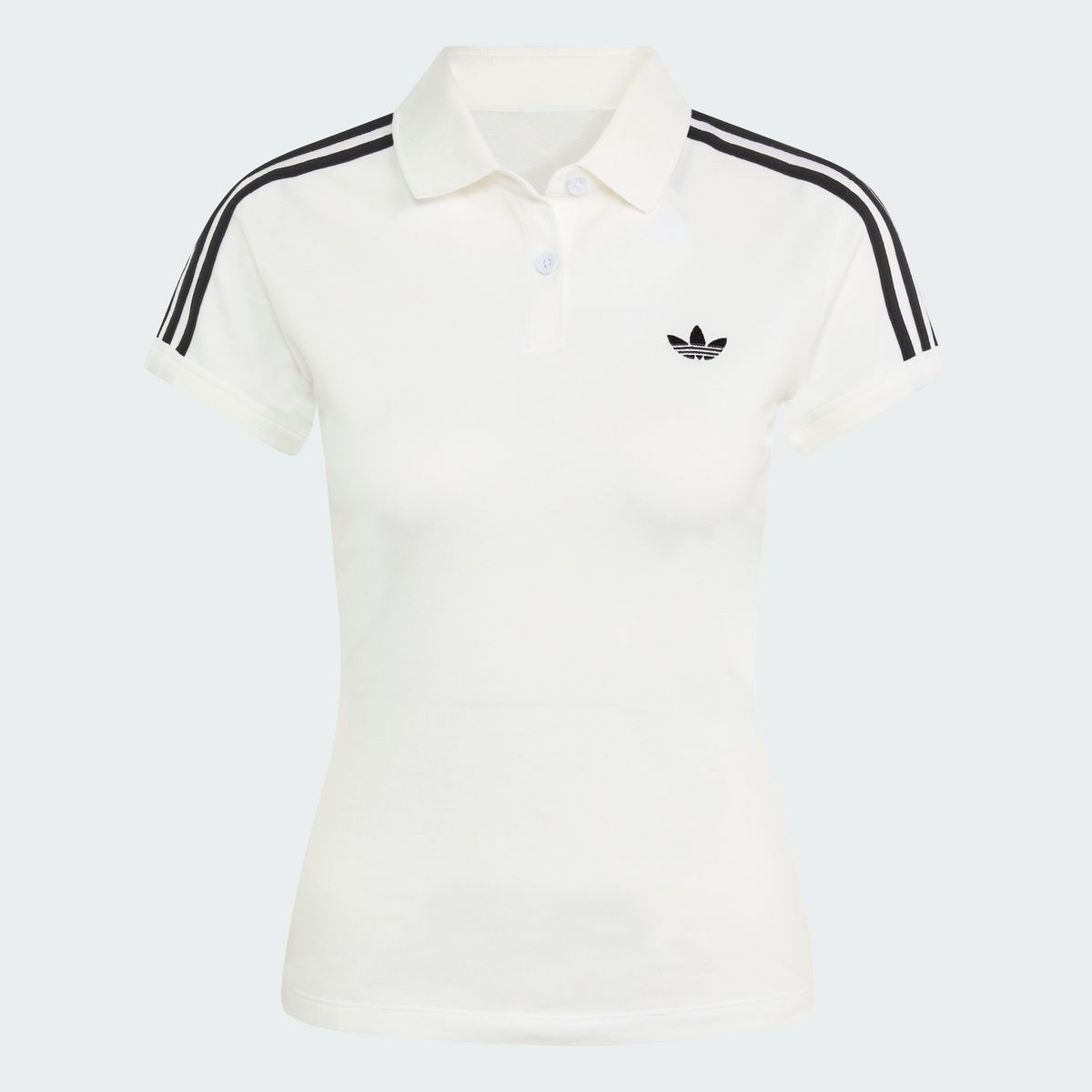 아디다스(ADIDAS) 3-스트라이프 폴로 - 화이트:블랙 / KD3697