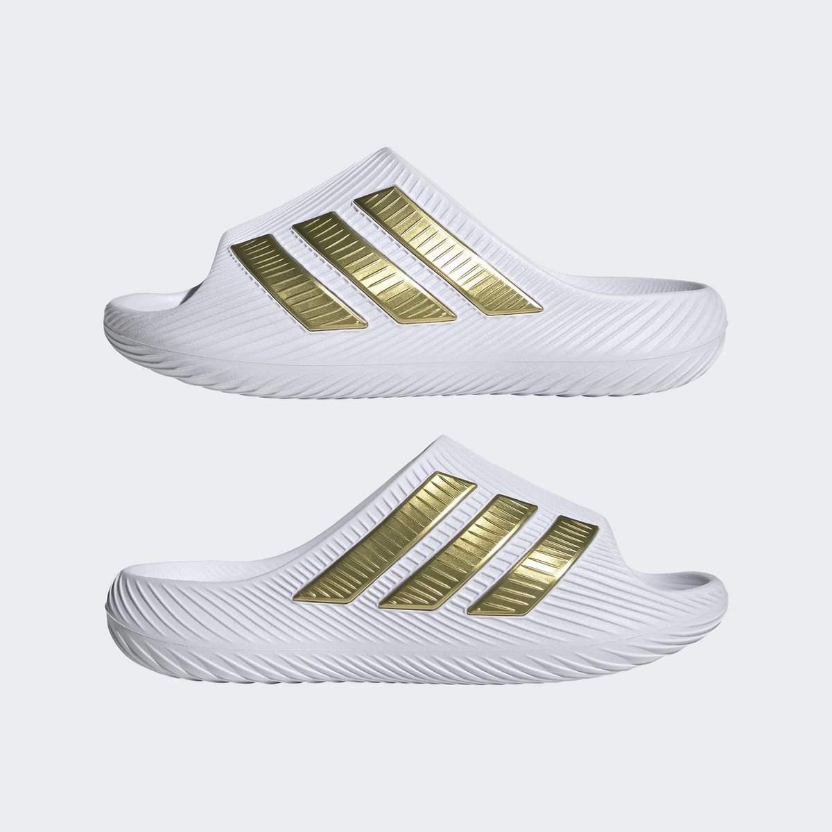 아디다스(ADIDAS) 퓨어칠 - 화이트:골드메탈릭 / KI2075