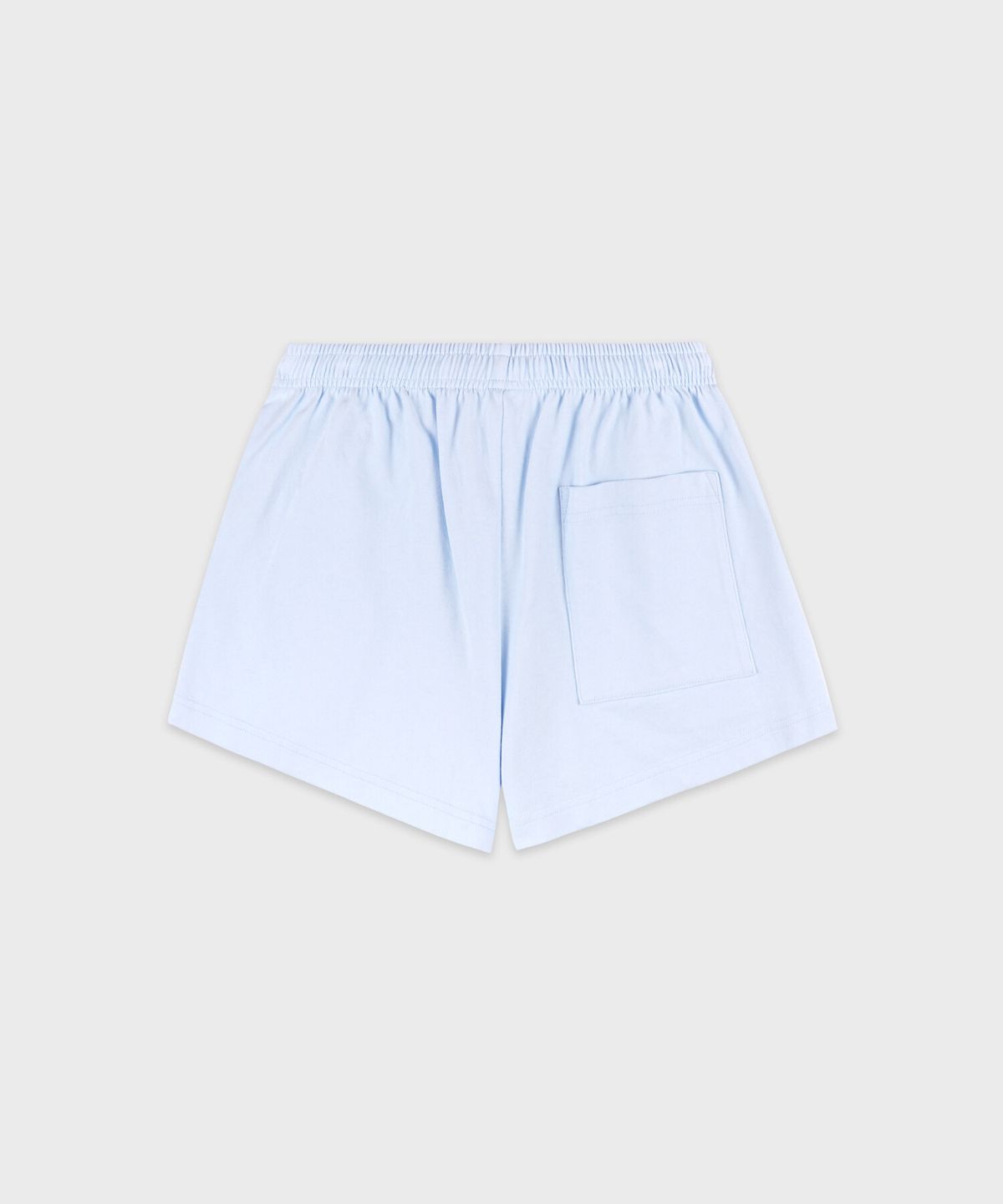 스포티앤리치(SPORTY&RICH) 세리프 로고 자수 디스코 쇼츠- 시엘 R265AW7010