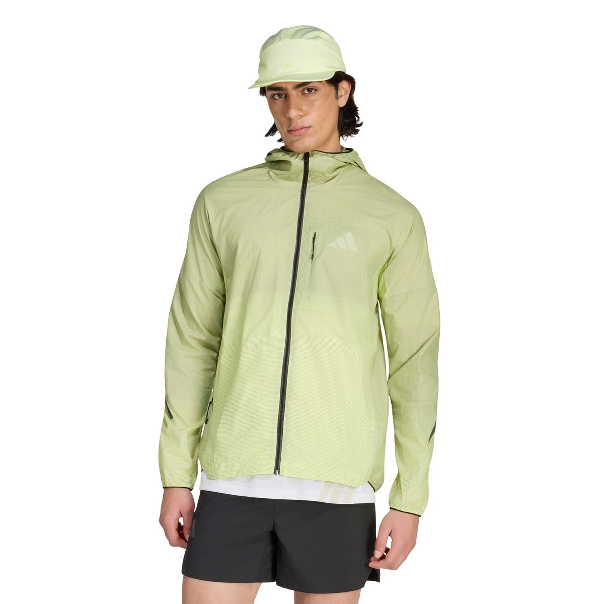 아디다스(ADIDAS) 테렉스 엑스페리어 클라이마365 라이트 윈드위브 재킷 - 레몬:올리브 / KH4571