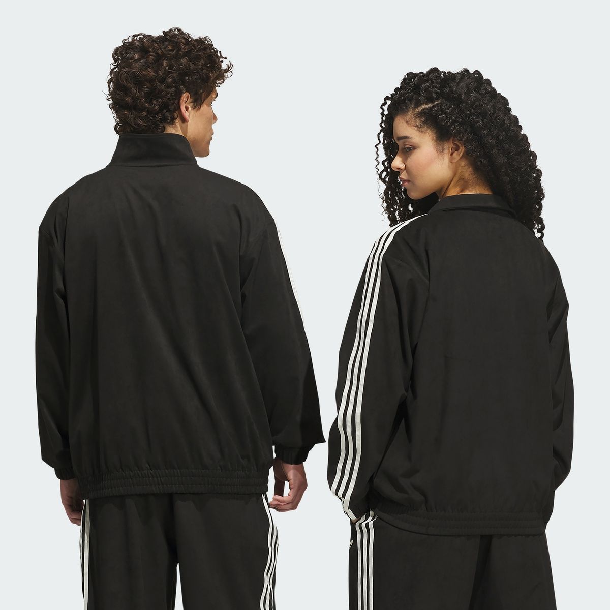 아디다스(ADIDAS) 스케이트보딩 빈티지 슈퍼 파이어버드 트랙탑 - 블랙:크림화이트 / KS9189