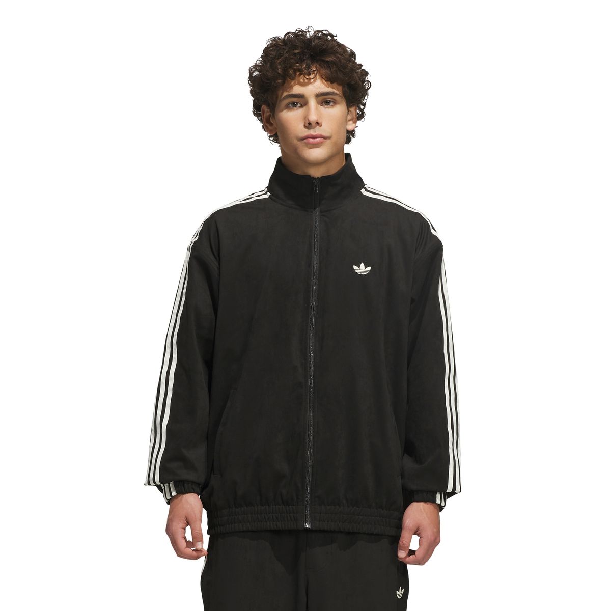 아디다스(ADIDAS) 스케이트보딩 빈티지 슈퍼 파이어버드 트랙탑 - 블랙:크림화이트 / KS9189