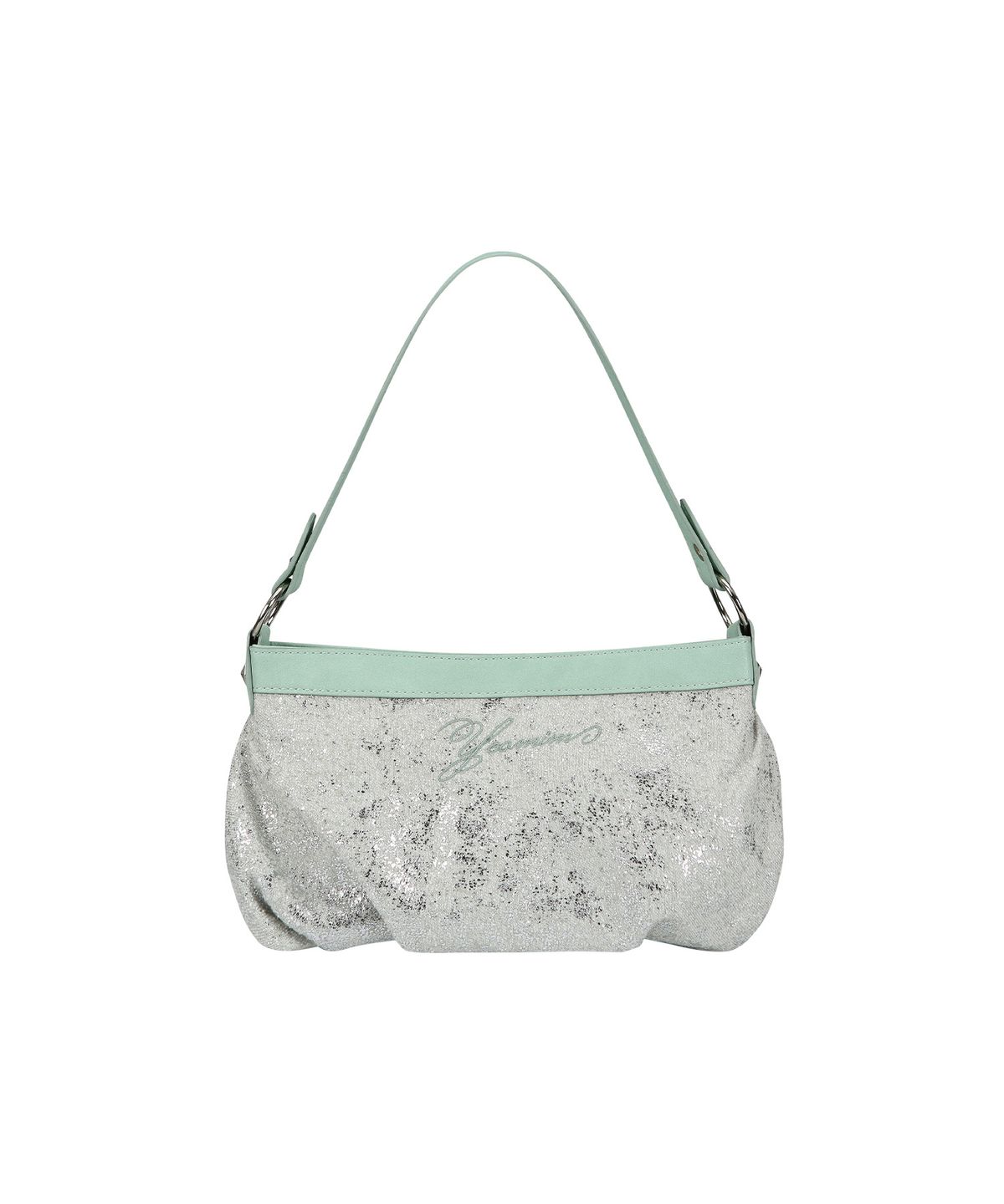 여밈(YEOMIM) mini dumpling bag (dusty silver)