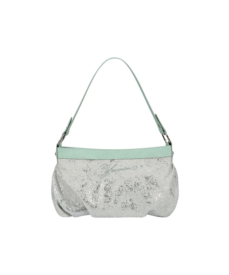mini dumpling bag (dusty silver)