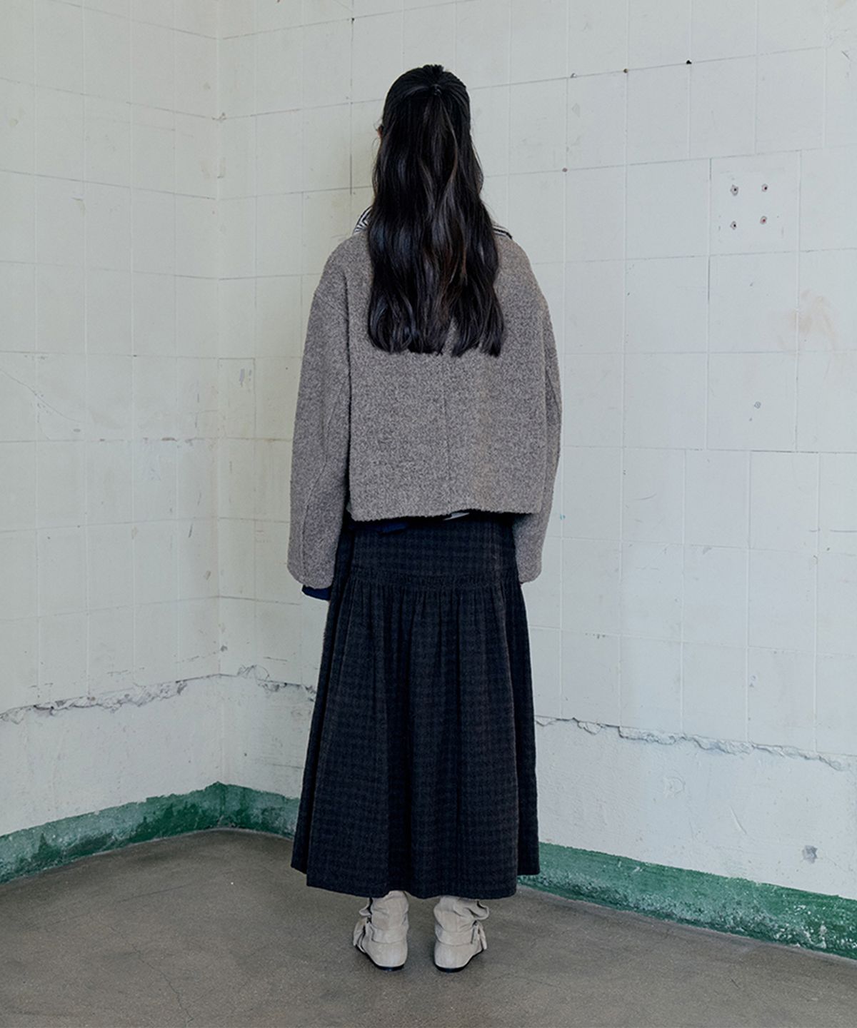 모노크롬(MONOCHROME) lekoo jacket (brown)