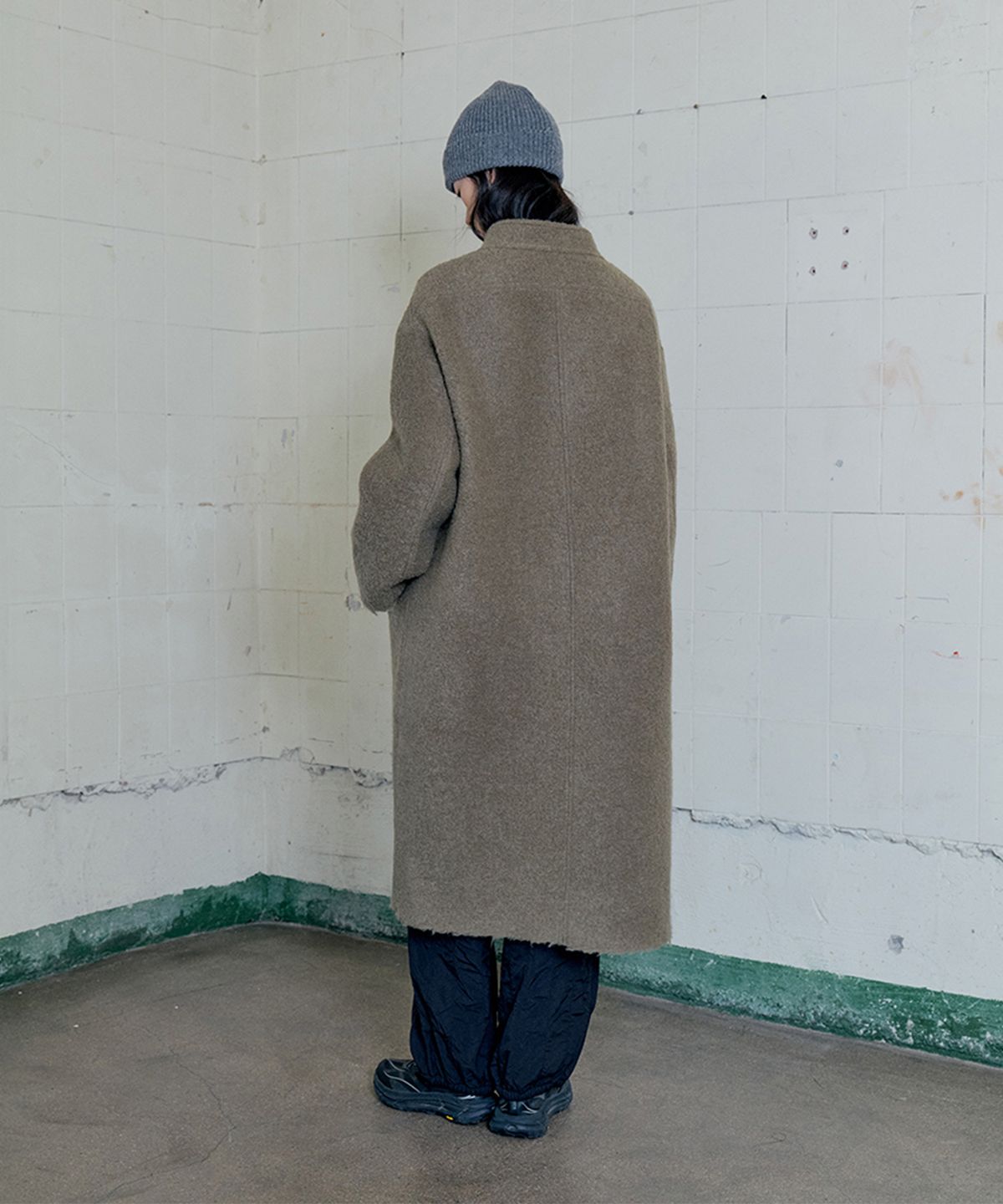 모노크롬(MONOCHROME) reni coat (khaki)