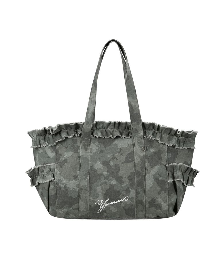 camp frill bag (vintage camo)