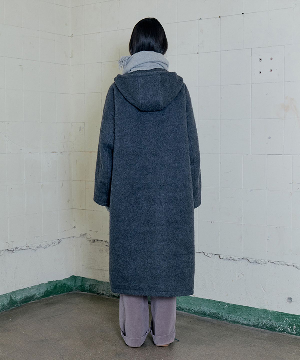 모노크롬(MONOCHROME) change coat (charcoal)