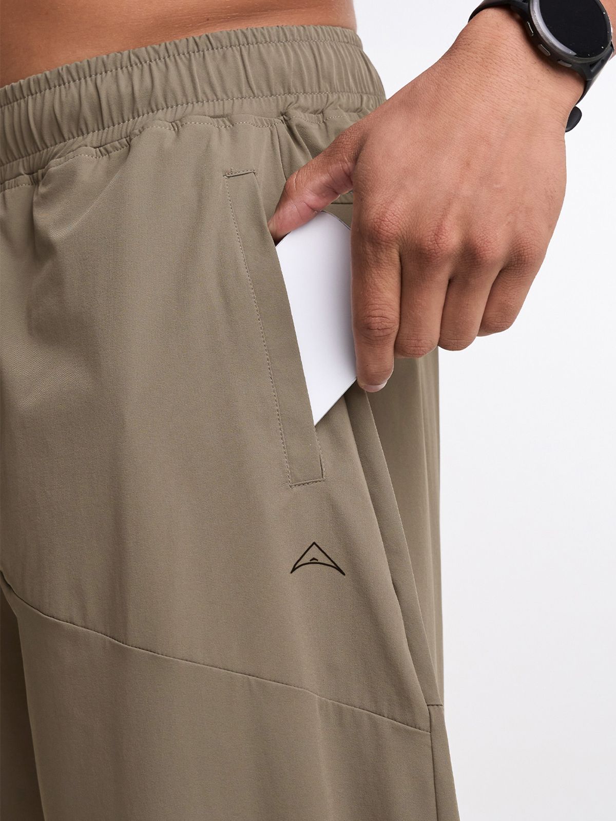 시그마스(SIGMAS) Centered Wide Leg Pant (Taupe)