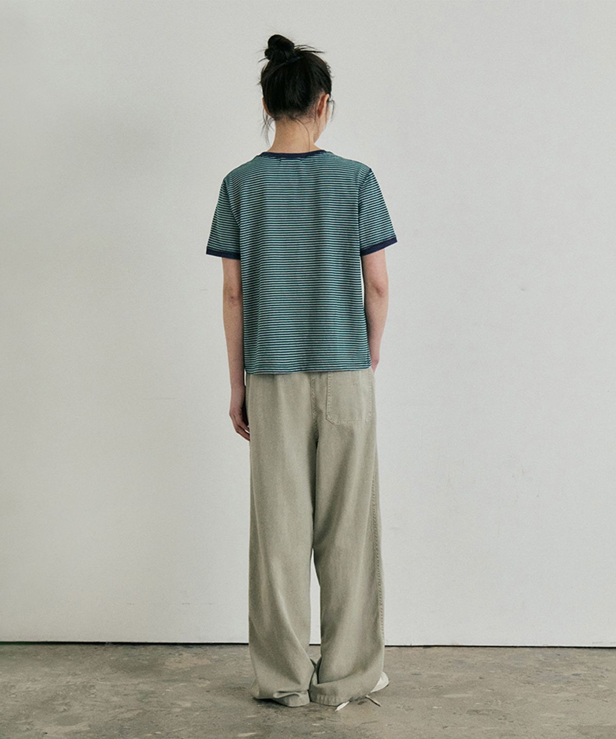 모노크롬(MONOCHROME) 26 garcons striped t-shirt (2color)
