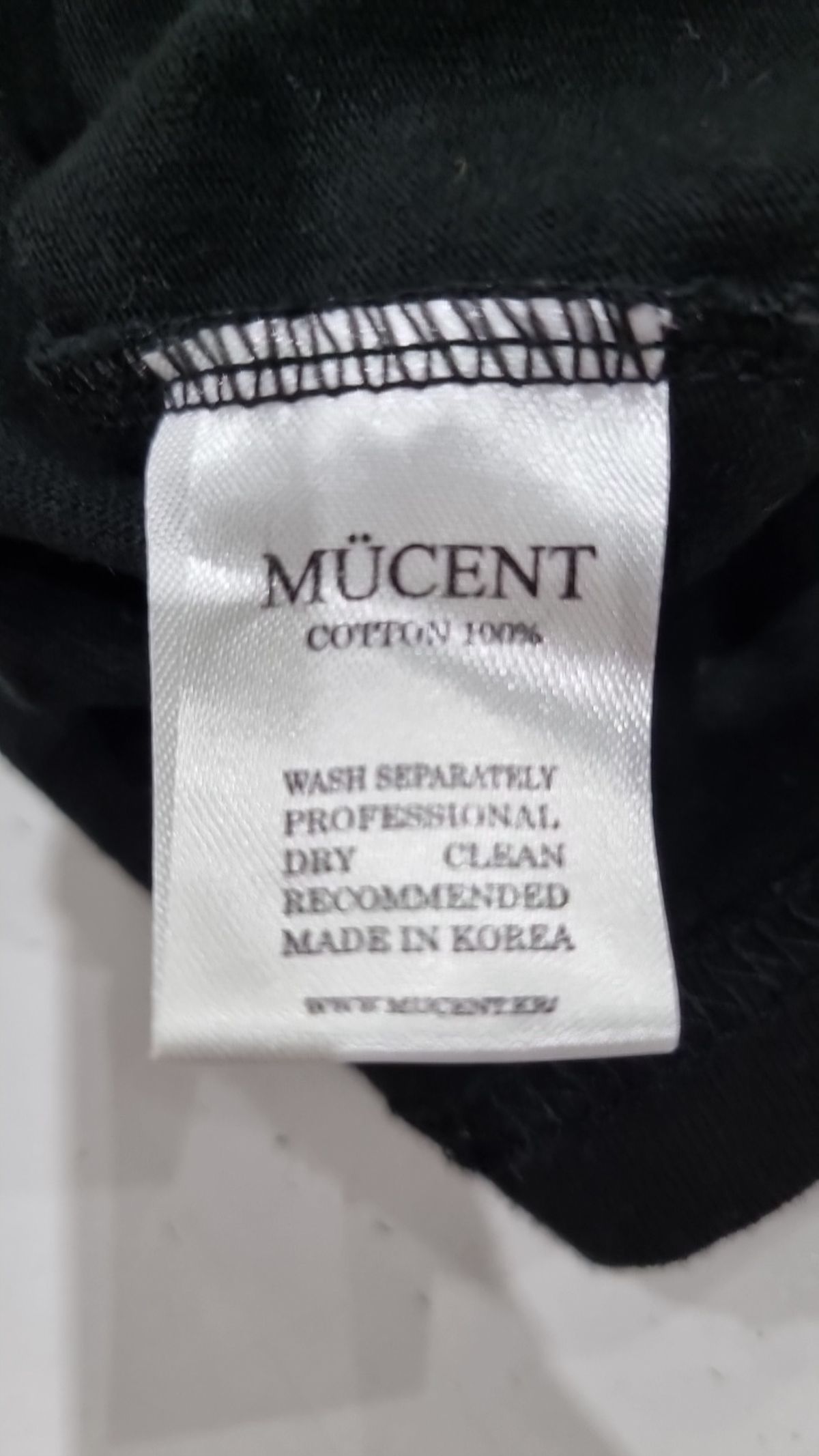 무센트(MUCENT) 반소매 티셔츠
