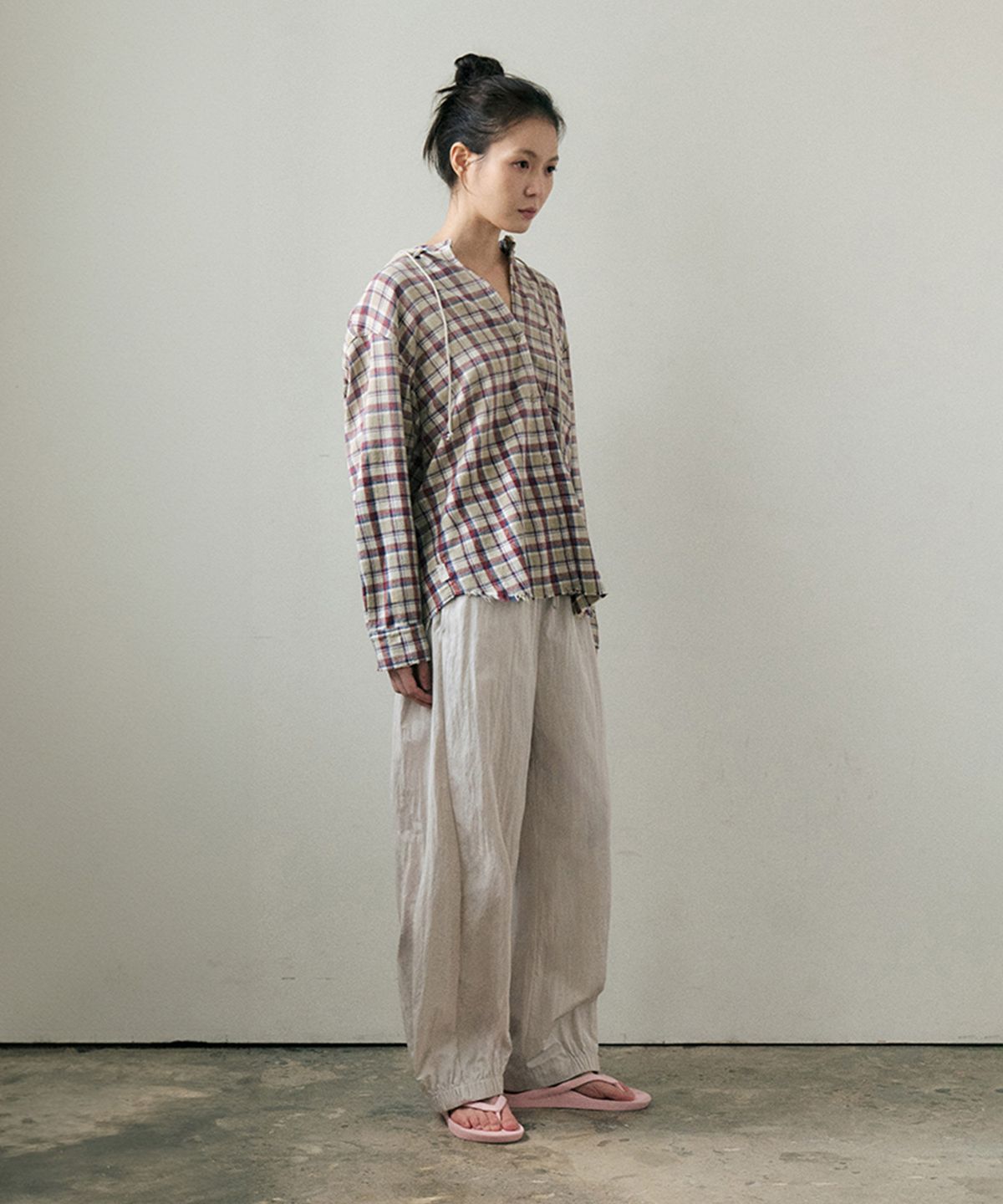 모노크롬(MONOCHROME) serina banding pants (2color)