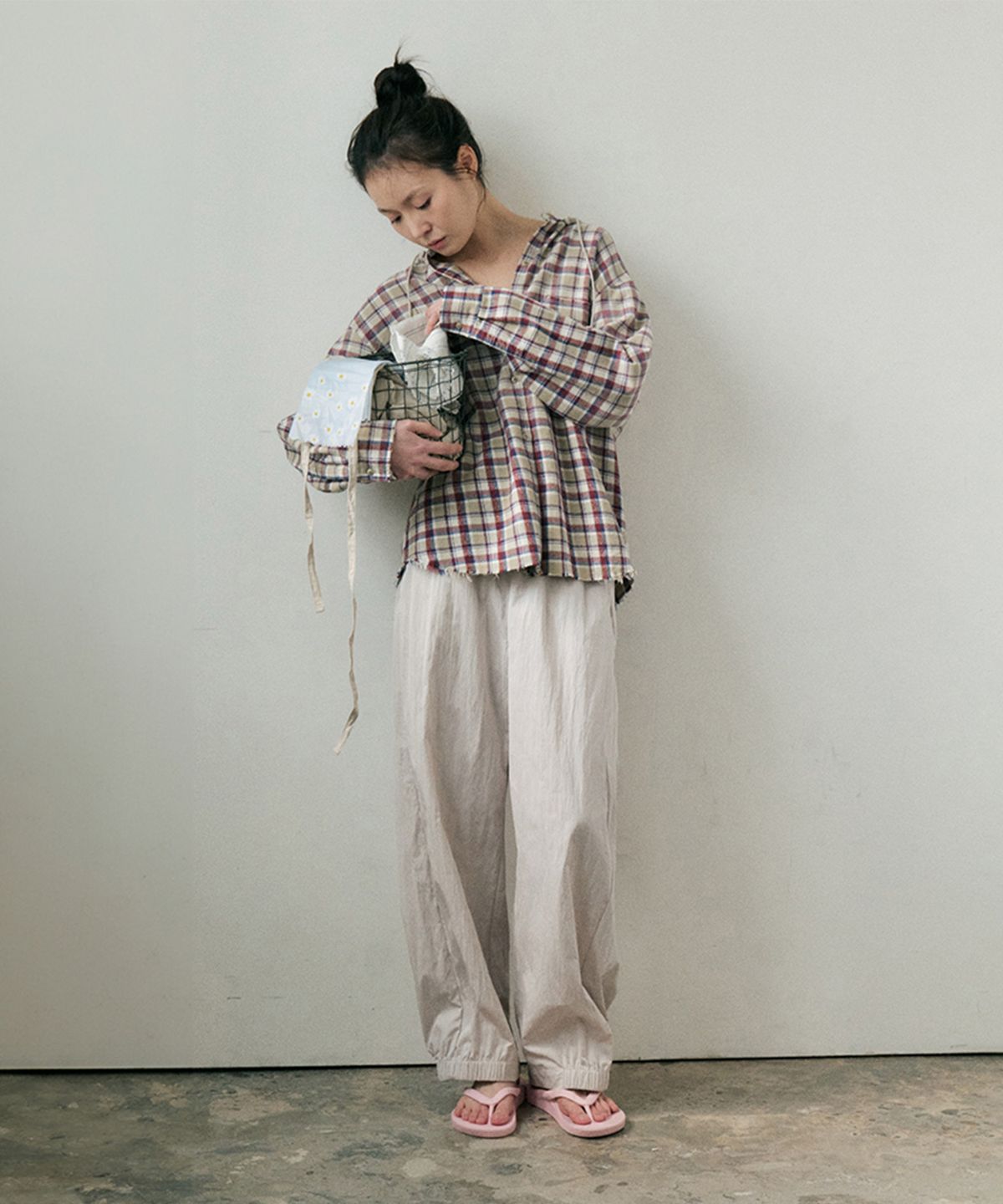 모노크롬(MONOCHROME) serina banding pants (2color)