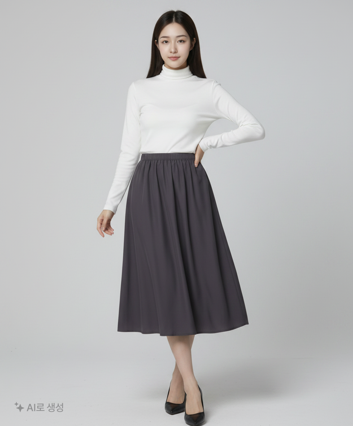 유니클로(UNIQLO) 롱스커트 M
