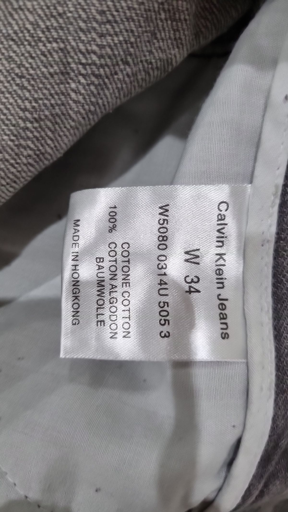 캘빈클라인 진(CALVIN KLEIN JEANS) 청/데님 팬츠 34