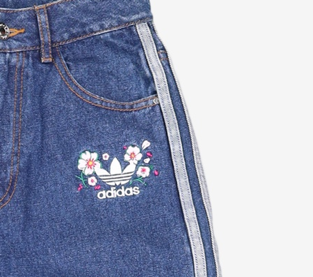 아디다스(ADIDAS) 데님 팬츠 - 블루 / IP3768 1