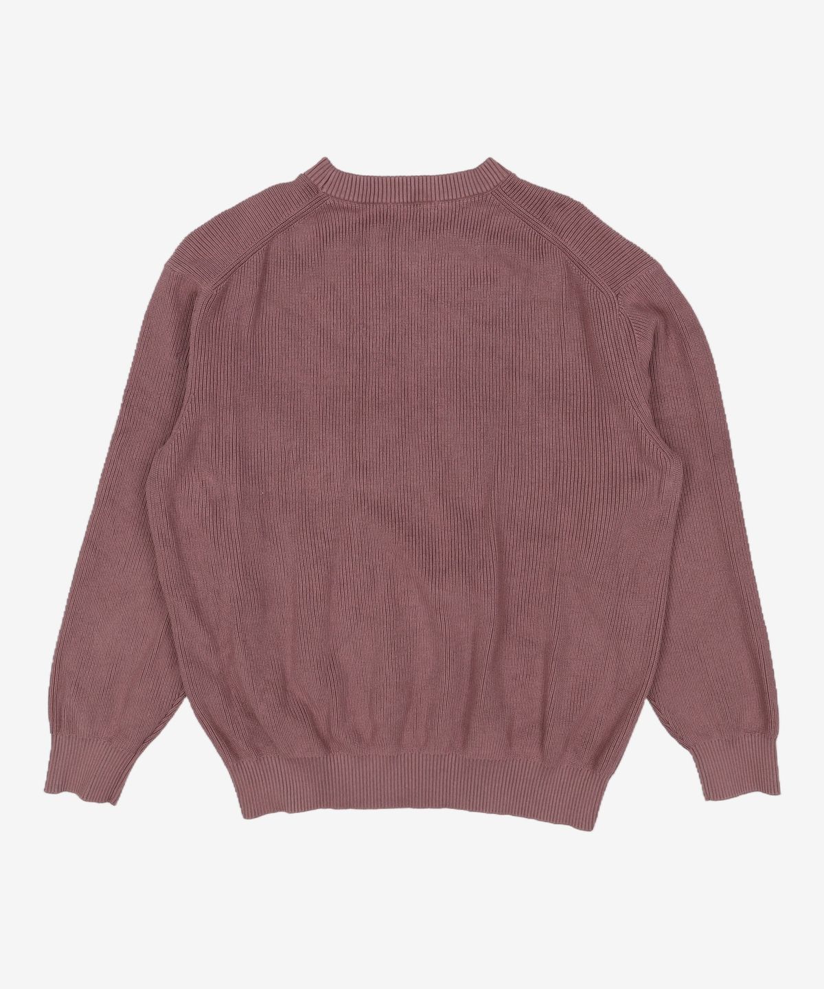 더니트컴퍼니(THEKNITCOMPANY) 마일드 코튼 리브드 니트 [모카핑크] L
