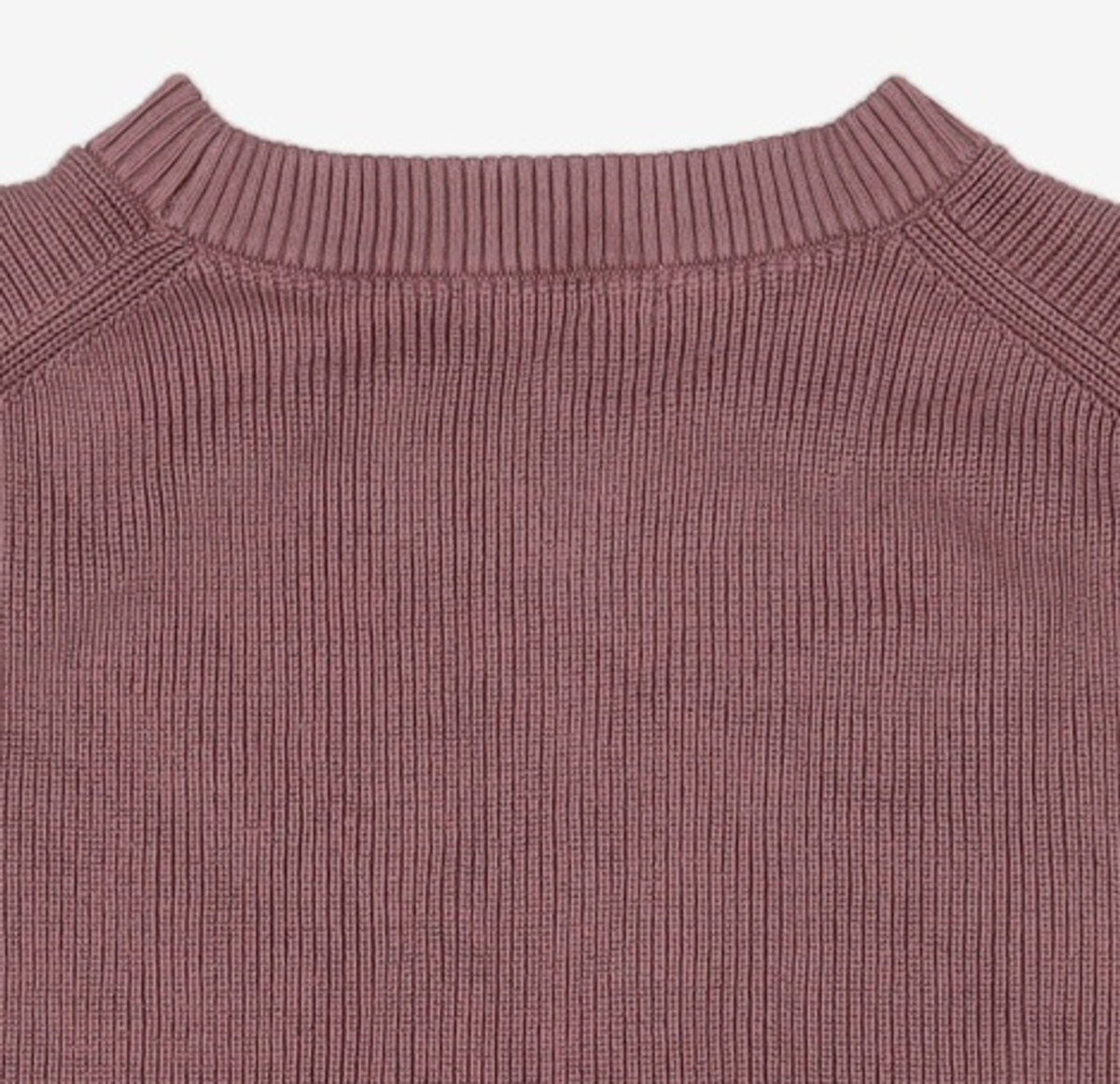 더니트컴퍼니(THEKNITCOMPANY) 마일드 코튼 리브드 니트 [모카핑크] L