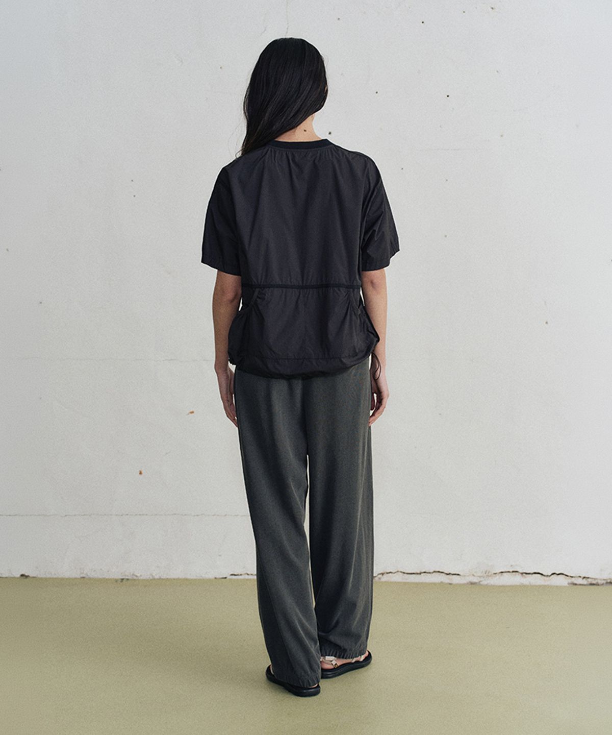 모노크롬(MONOCHROME) jordan pocket t-shirt (black)