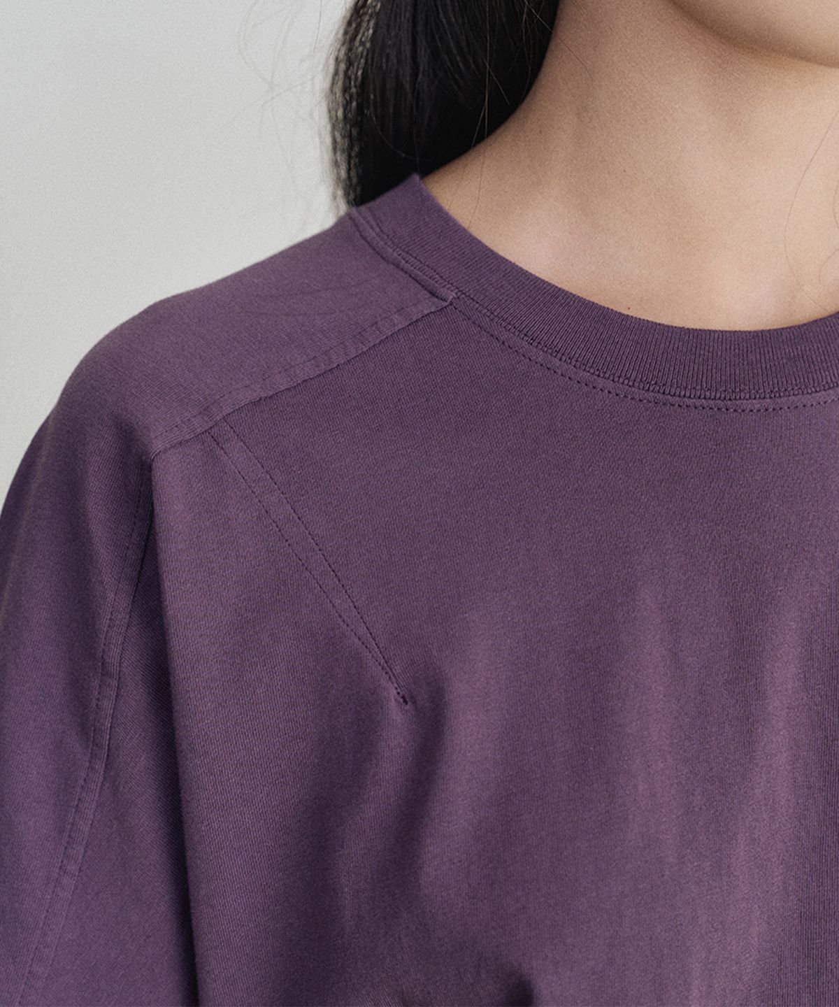 모노크롬(MONOCHROME) lude cotton t-shirt (2color)