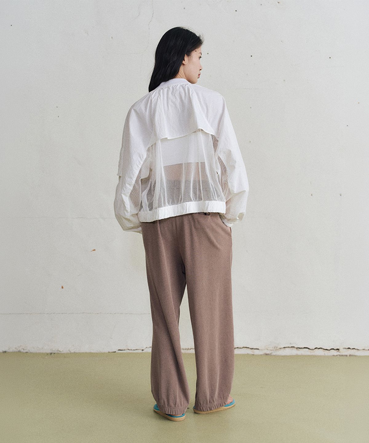 모노크롬(MONOCHROME) aleni cotton pants (2color)