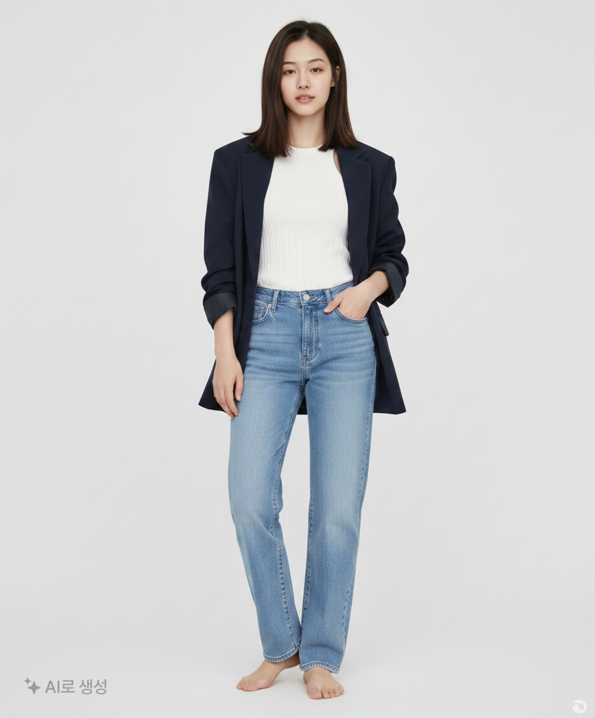 유니클로(UNIQLO) 청/데님 팬츠 84