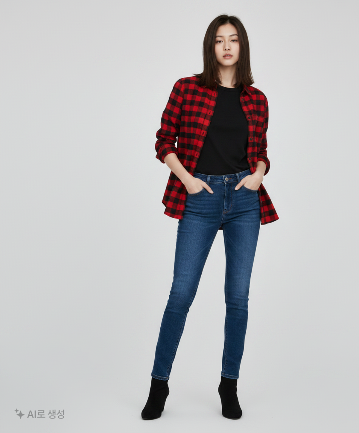 유니클로(UNIQLO) 캐주얼 셔츠 L