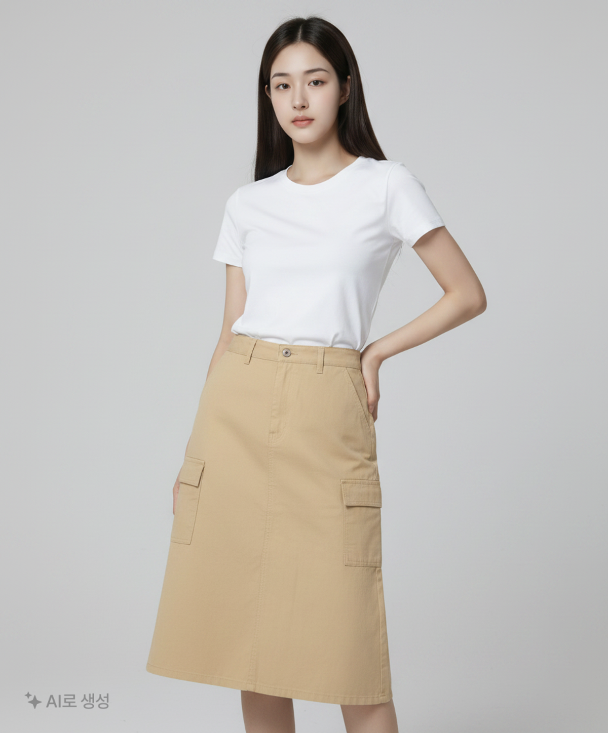 샐볼(SALBOL) 미디스커트 M