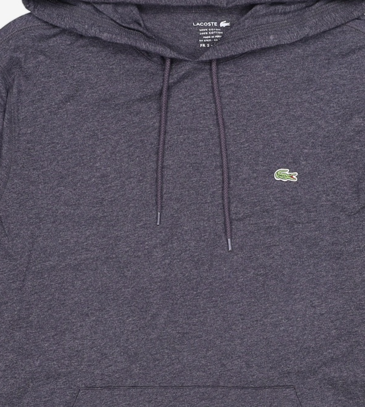 라코스테(LACOSTE) 후드 티셔츠 L