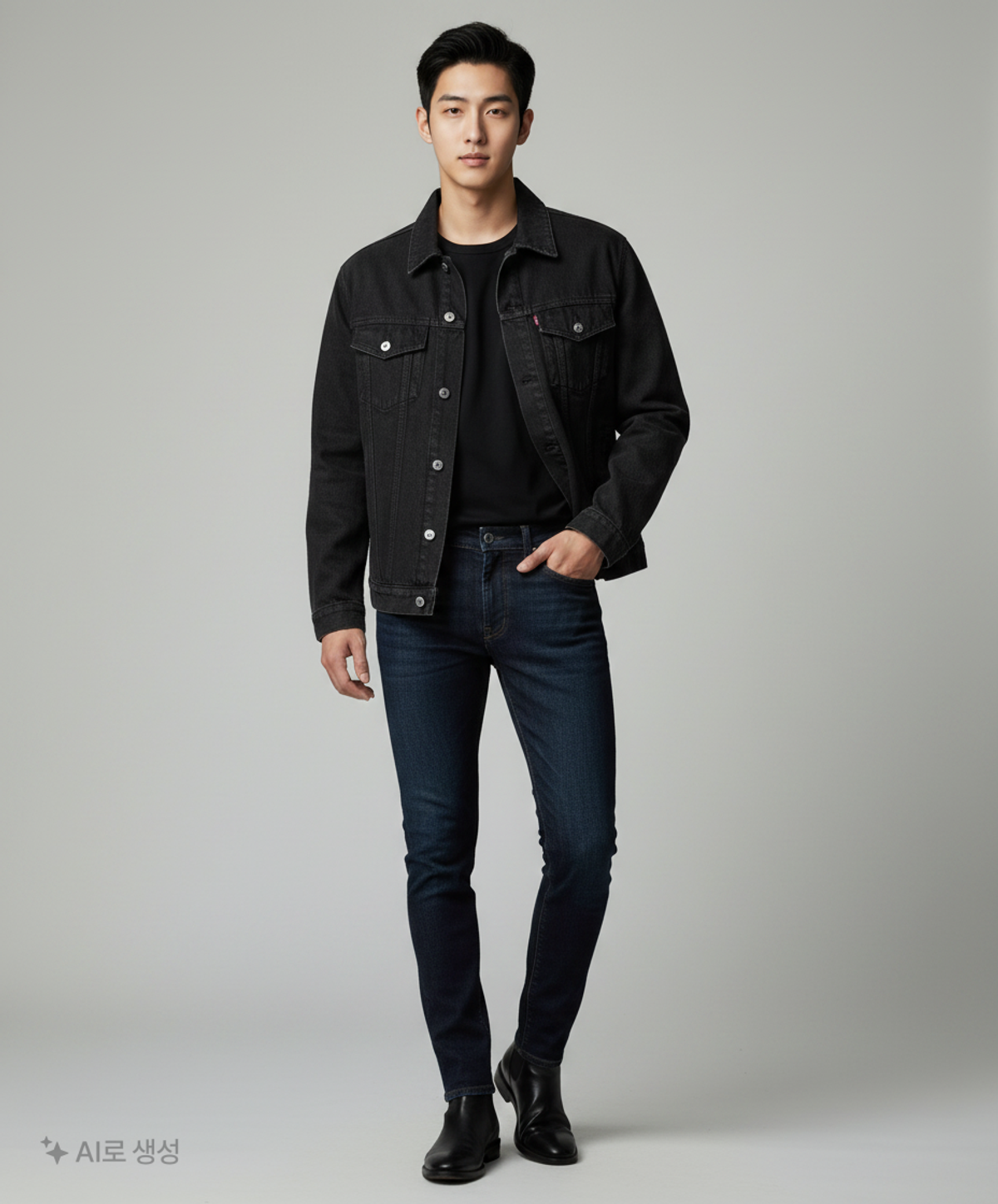 86로드(86ROAD) 2724 Washing denim jacket (7COLOR) M