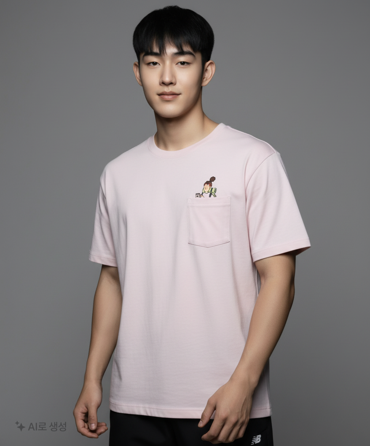 뉴발란스(NEW BALANCE) 반소매 티셔츠 90