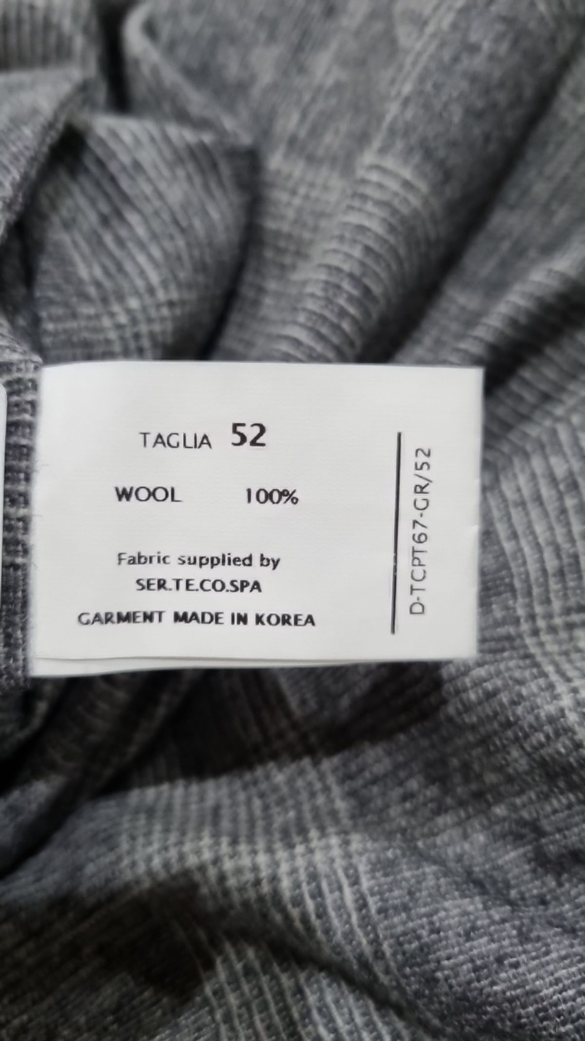 빠니깔레(PANICALE) 슈트 팬츠/슬랙스 52