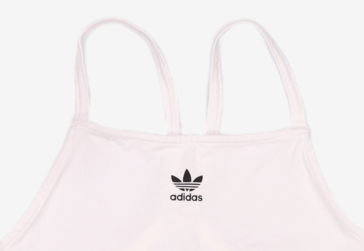 아디다스(ADIDAS) 3S 크롭탑 - 화이트 / IN8377 L