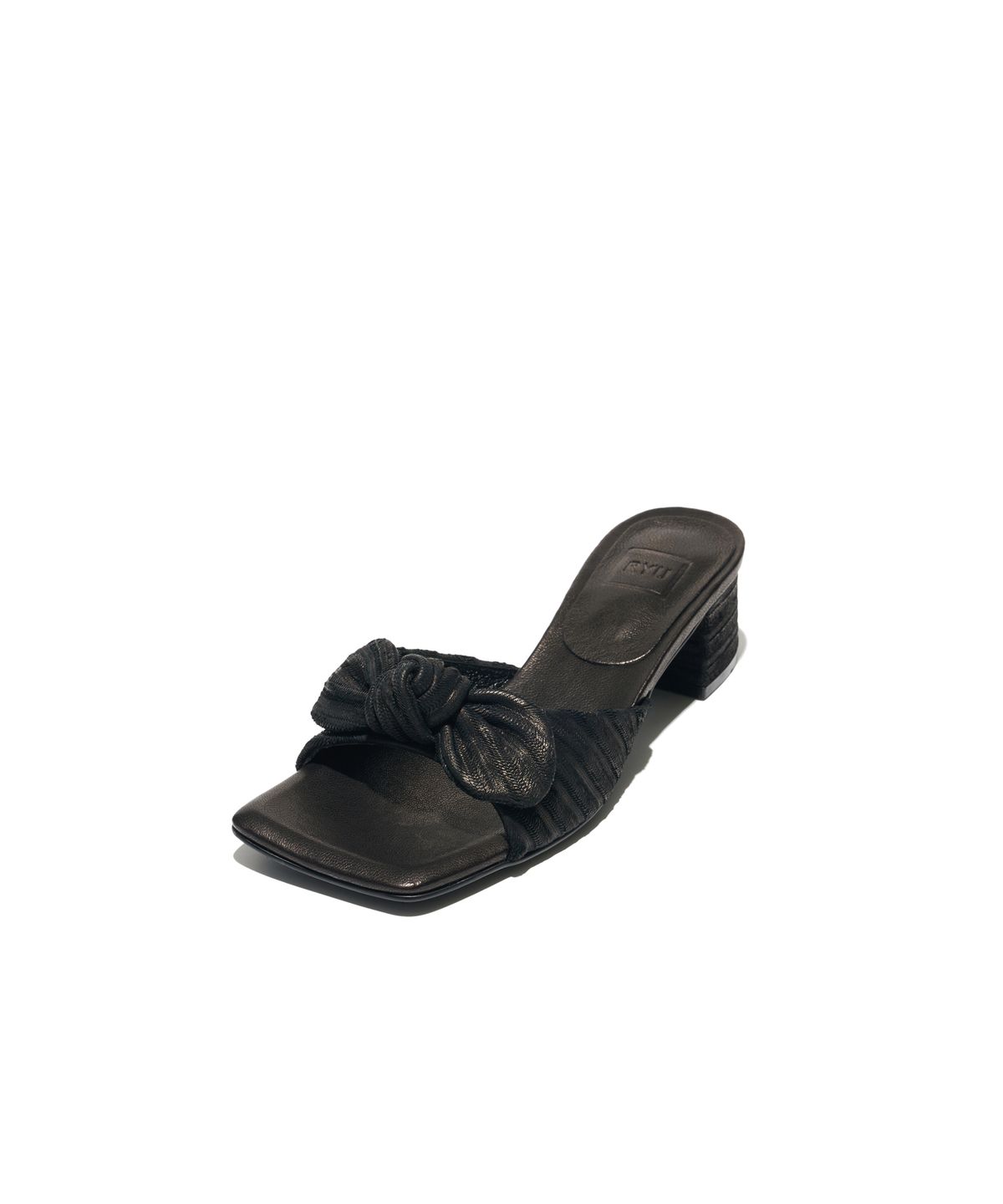 류클래식(RYU CLASSIC) RIBBOGNA SLIPPERS _ BK