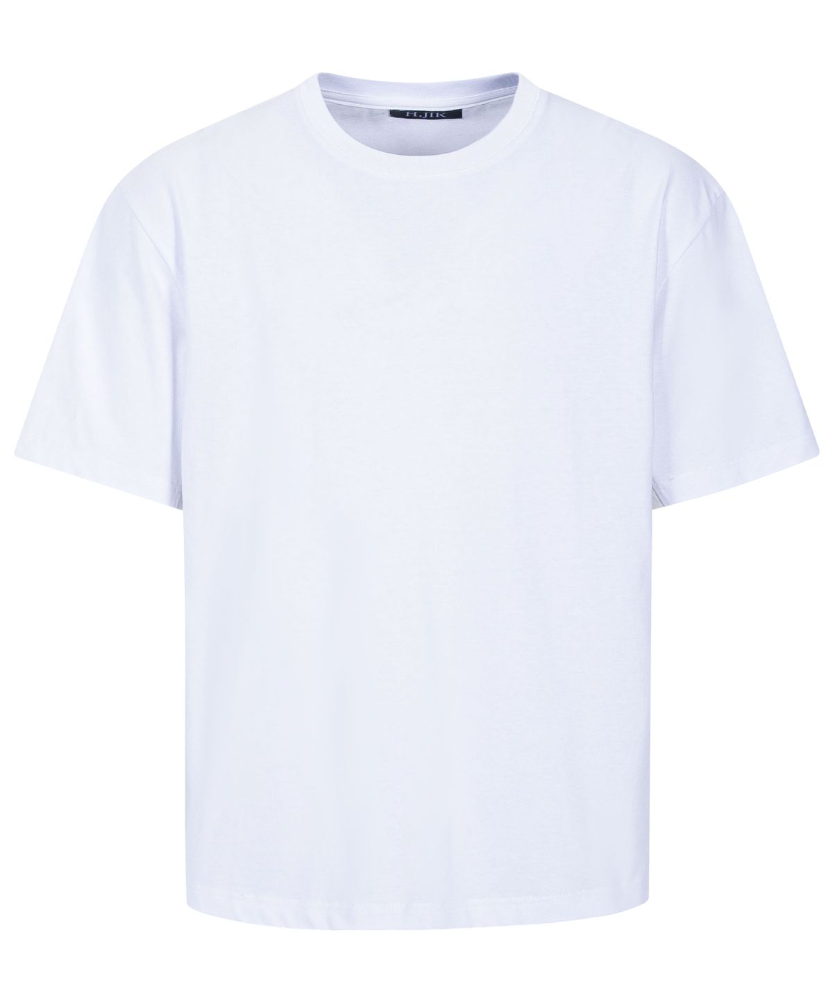 에이치직(H.JIK) Contrast Side Panel T-Shirt - White