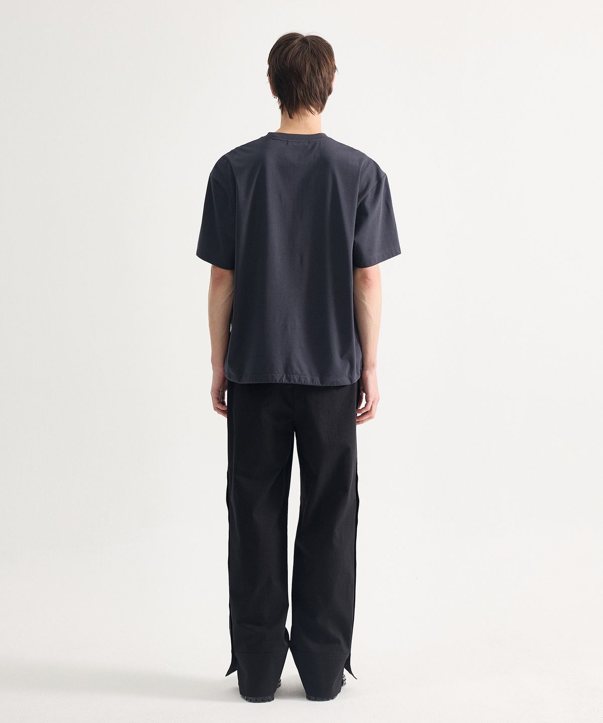 에이치직(H.JIK) Hybrid Utility Panel T-shirt - Navy