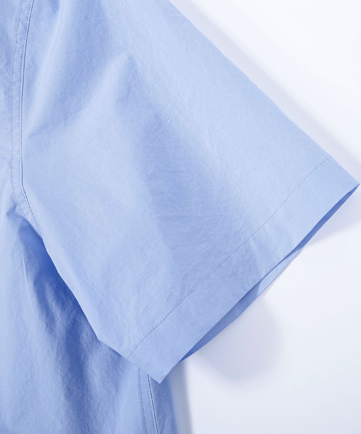 에이치직(H.JIK) Double Collar Cuff-Pocket Shirt - Ice Blue